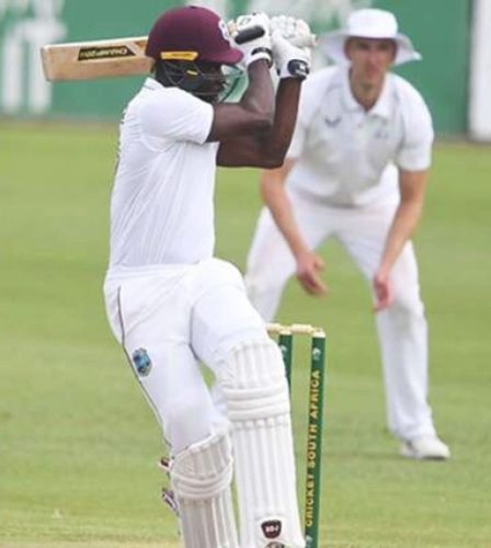 Guyanese Kevin Sinclair who was the pick of the bowlers with figures of 5-44, top scored for the West Indies-A outfit with 50
