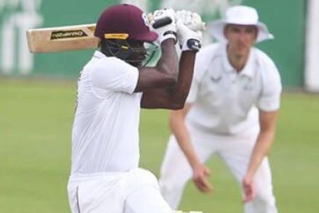 Guyanese Kevin Sinclair who was the pick of the bowlers with figures of 5-44, top scored for the West Indies-A outfit with 50
