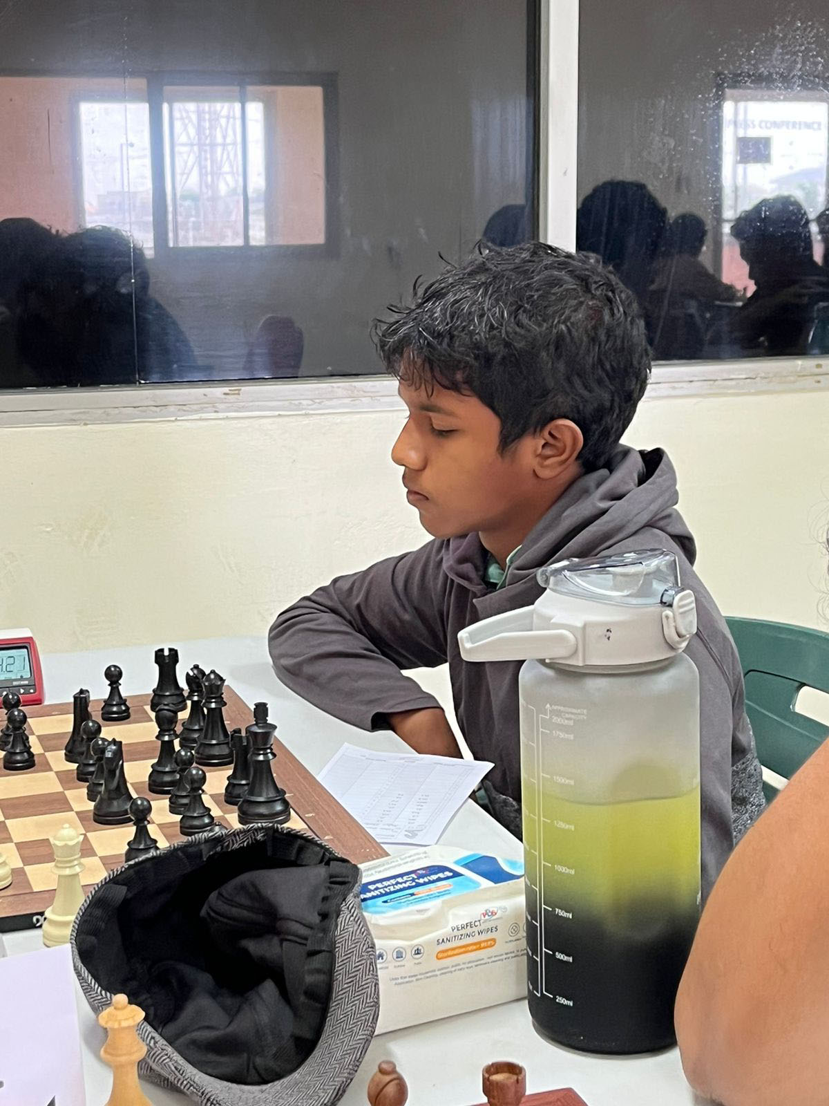 Half of the eight players in the open Candidates chess tourney named -  Stabroek News