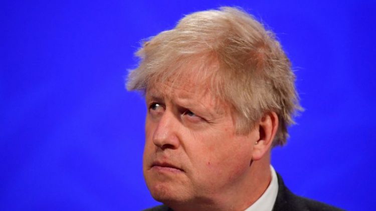 Former Prime Minister Boris Johnson