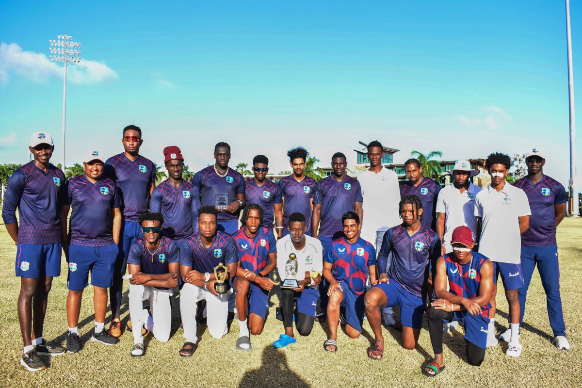 The victorious CWI team