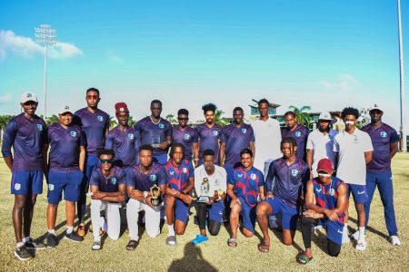 The victorious CWI team