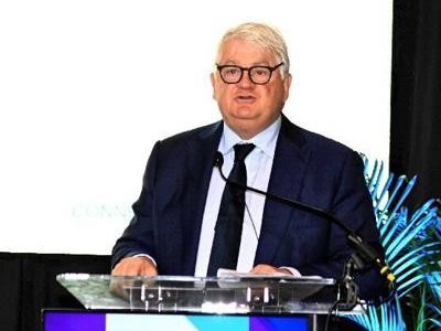 Digicel’s founder Denis O’Brien, who is set to step down as the organisation’s chairman following a US$1.7 billion restructuring, spoke at the Canto Connect and 40th Annual General Meeting at the Hyatt Regency Hotel in Port of Spain yesterday morning.