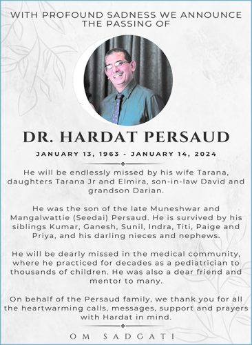 Dr Hardat Persaud