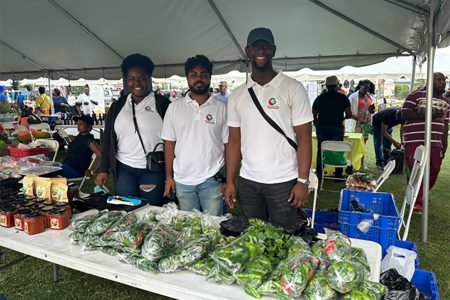 President’s Shade House Initiative: President Shade House Initiative Showcases Agricultural Success at Local Farmers Market