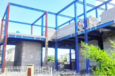 The current state of progress of the St George’s Secondary School 