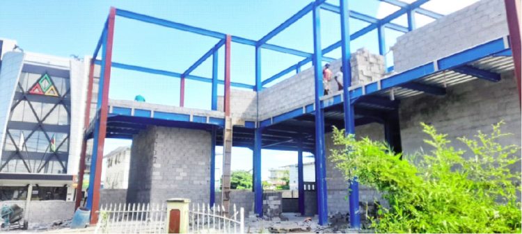 The current state of progress of the St George’s Secondary School 