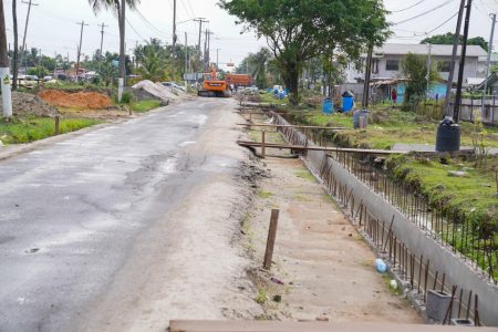 Part of the project still to be finished (Ministry of Public Works photo)