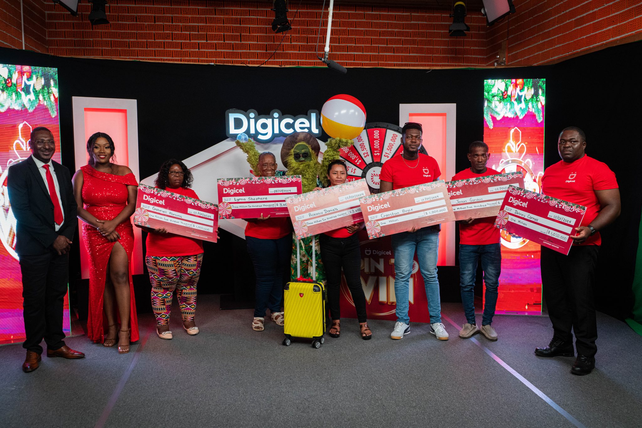 Digicel gives away over 27m in ‘D’Bess Christmas’ promotion Stabroek