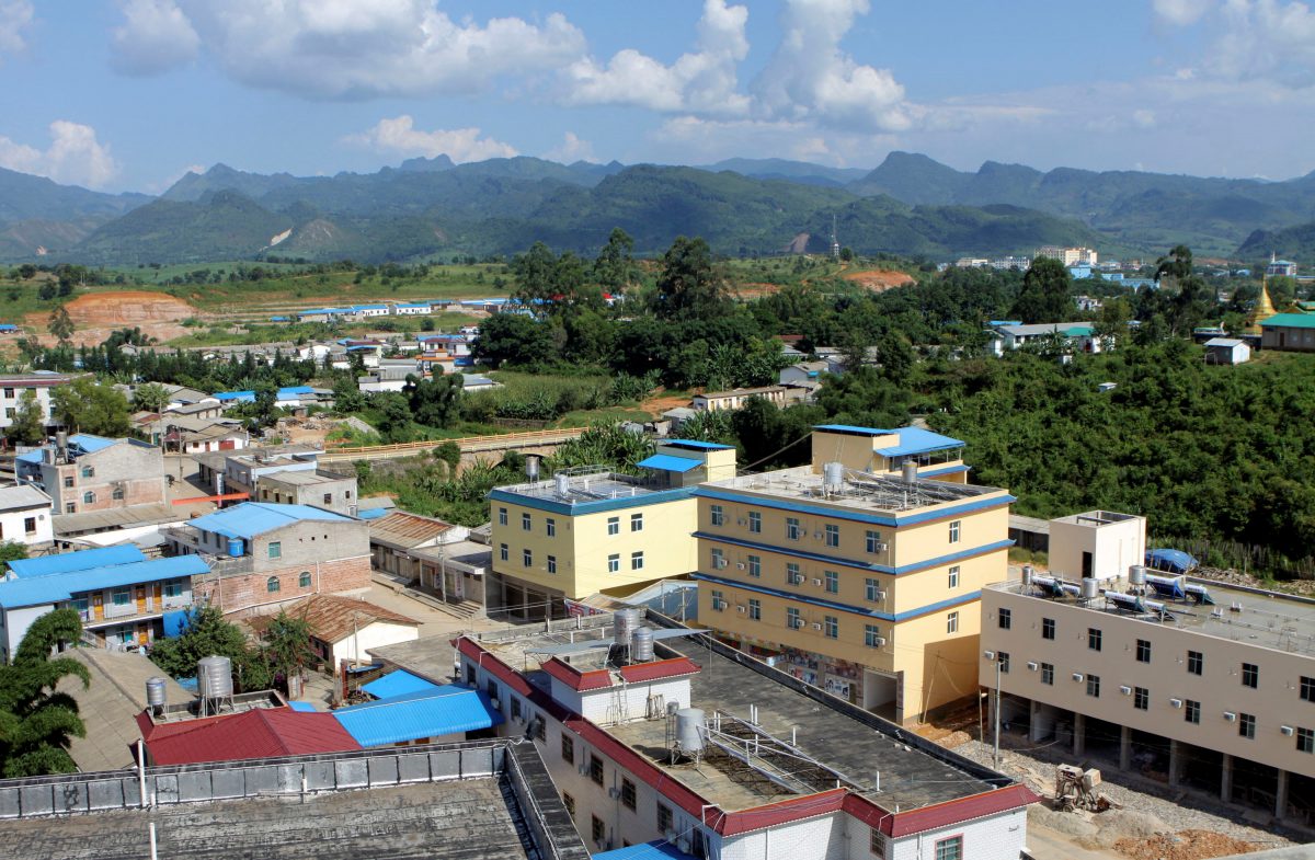 FILE PHOTO: A general view shows Laukkai, the capital of Myanmar's Kokang region, September 8, 2009. REUTERS/Khin Maung Win/Pool/File Photo