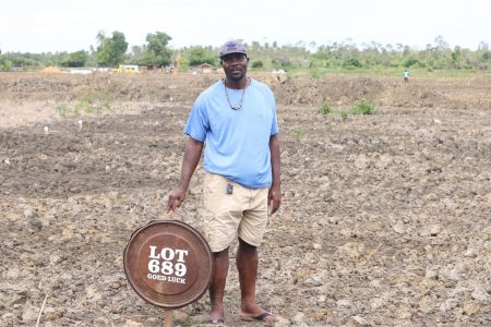 This man identified his lot (CHPA photo)