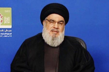 Hezbollah leader Hassan Nasrallah 