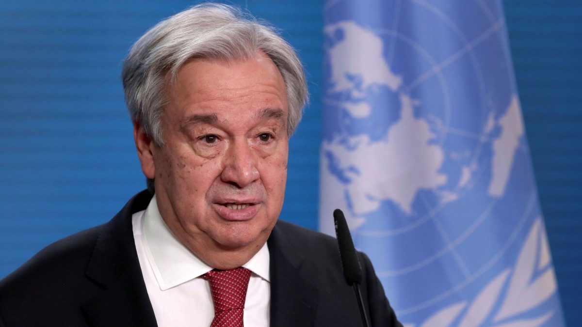 U.N. Secretary-General Antonio Guterres