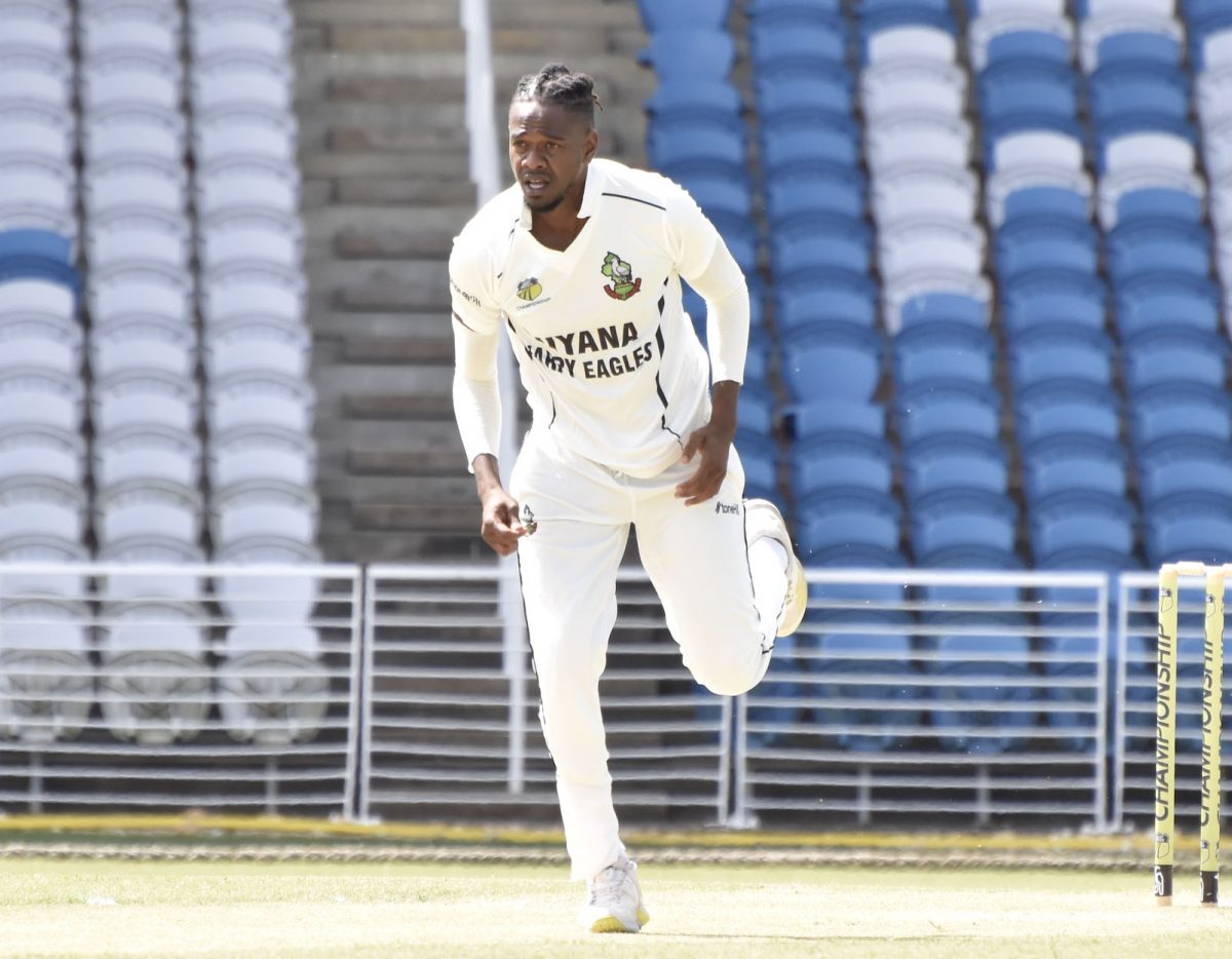 Guyana Harpy Eagles fast bowler Ronsford Beaton has been reported for a ‘suspect’ action.