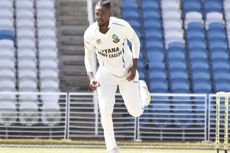 Guyana Harpy Eagles fast bowler Ronsford Beaton has been reported for a ‘suspect’ action.