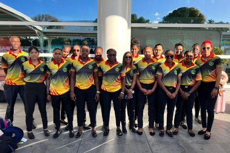 Guyana’s senior women’s team, which
participated in the 2023 edition of the events