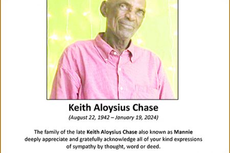 Keith Aloysius Chase 