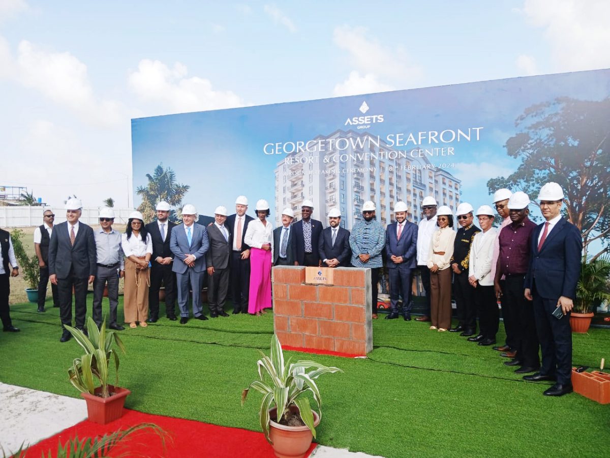 The Sod Turning of the Georgetown Seafront