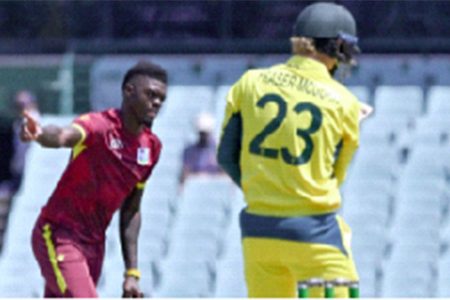 Jake Fraser-McGurk during the opening ODI.