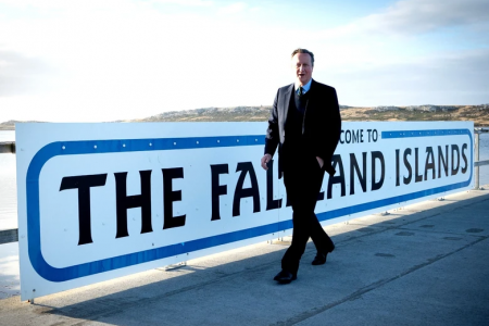 The Falklands Islands will always be defended by Britain, David Cameron has said. PA