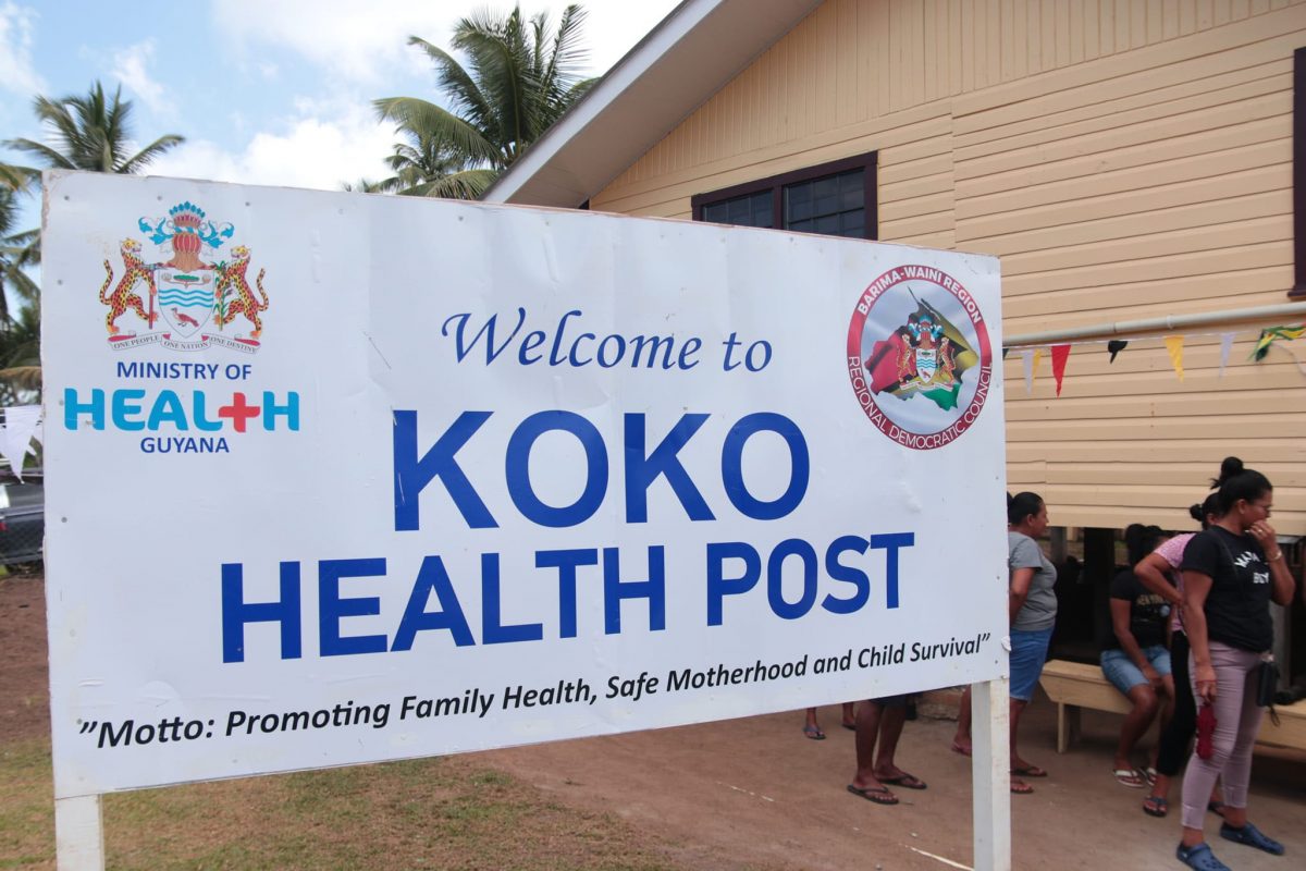 The Koko Health Post  (Ministry of Health photo)
