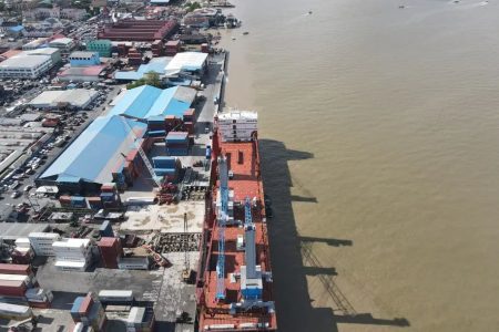 An overhead shot of the Muneshwers terminal