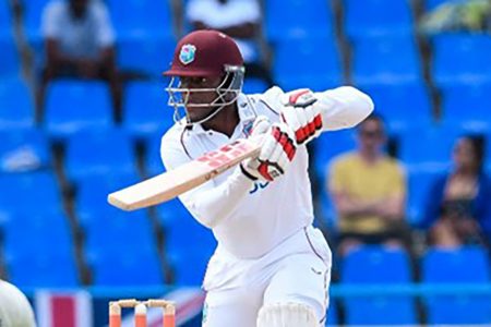  Test batsman Nkrumah Bonner … made 45

