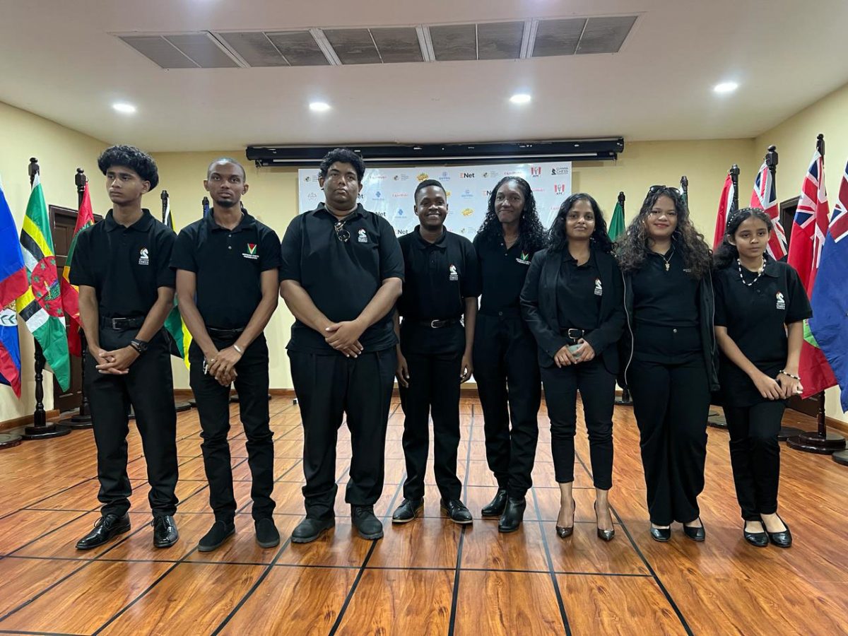 Guyana’s chess players who will be representing the country at the CARICOM Classic Chess Tournament starting today
