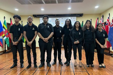 Guyana’s chess players who will be representing the country at the CARICOM Classic Chess Tournament starting today
