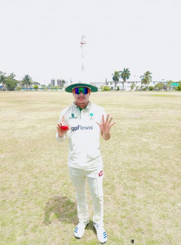 Carlos La Rose returned 6/31 for GCC on day one of their clash against GNIC