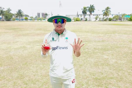 Carlos La Rose returned 6/31 for GCC on day one of their clash against GNIC