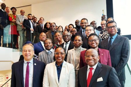 Diplomats from ACP countries who attended the economic diplomacy forum