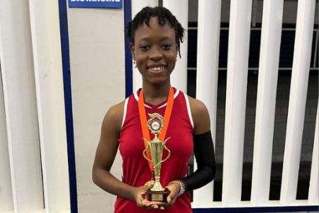 Tinashe Henry was named the
female MVP of the tournament.