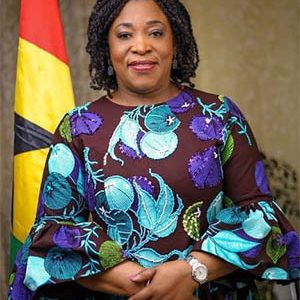 Ghanaian Foreign Minister,
Shirley Ayorkor Botchwey.
