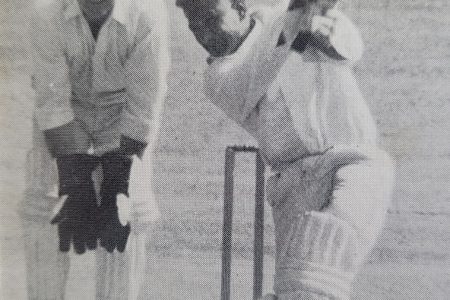 Kanhai drives John Gleeson during the Fourth Test (Source: Captains on a See-Saw/Phil Tressider [1969])