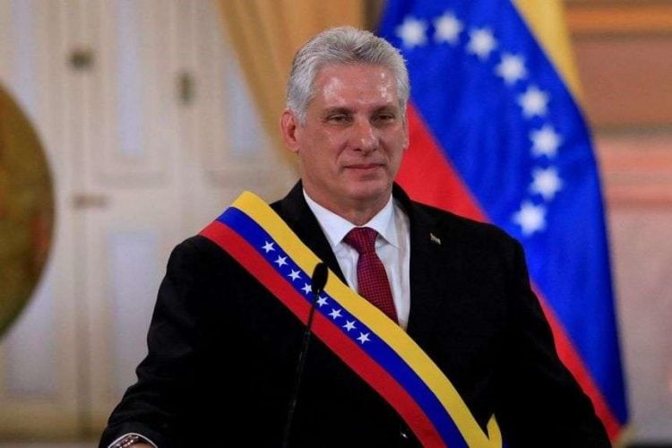 Cuban President Miguel Diaz-Canel