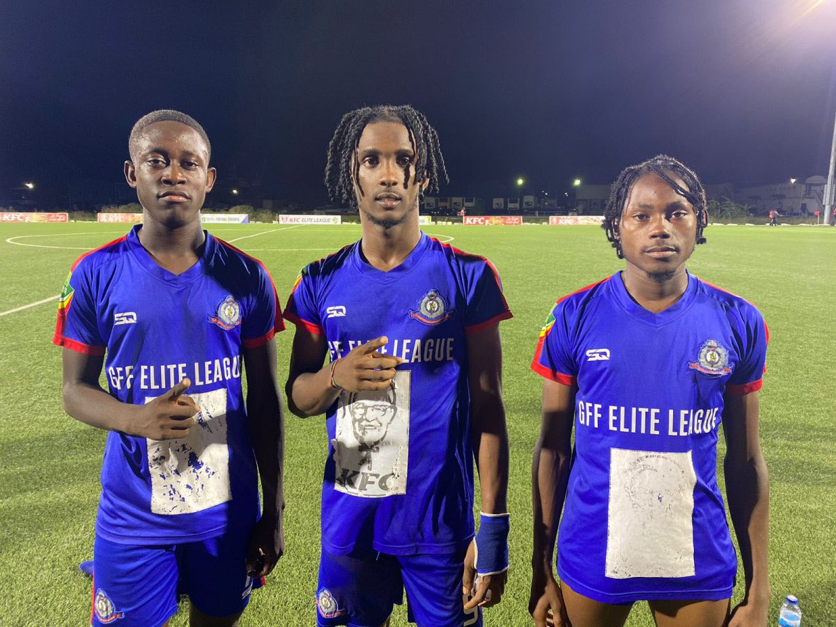 GPF scorers from left: Tyrone Delph, Nicholas MacArthur, and Tyrone Delph