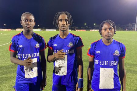 GPF scorers from left: Tyrone Delph, Nicholas MacArthur, and Tyrone Delph