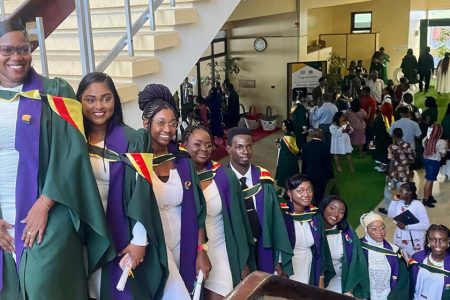 The first batch of UG food science degree graduates