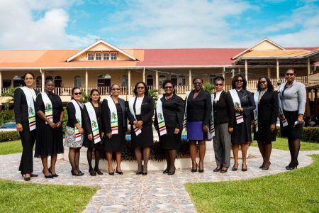 Members of the Guyana Association of Women Judges 