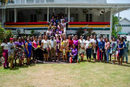 The Office of the Prime Minister celebrated International Women’s Day with a special treat for female members of staff. (Office of the Prime Minister photo)