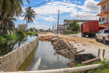 The current state of works (Ministry of Public Works photo)