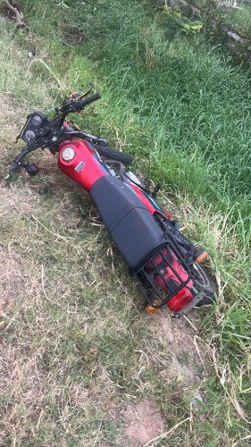 The abandoned bike (Police photo)