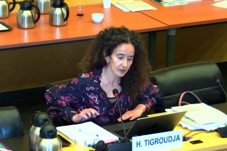 Hélène Tigroudja,  a French jurist and international law expert was among the UN HRC committee members who questioned the Guyana delegation. 