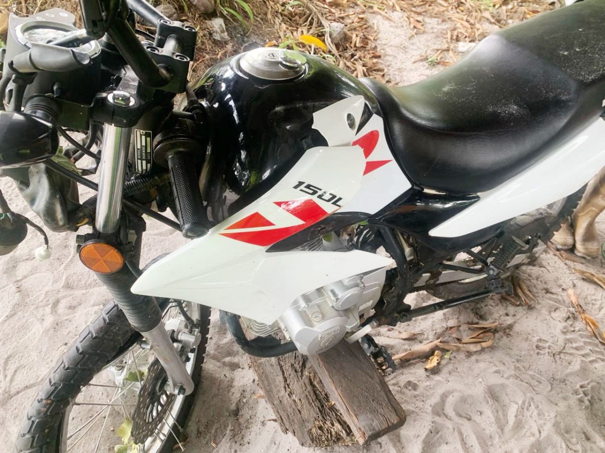 The motorcycle being ridden by the man at the time of his death