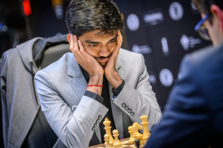 Dommaraju Gukesh
(Photo: FIDE/Mical Walusza) 