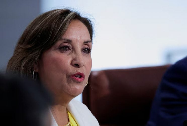 Peru’s President Dina Boluarte attends the Leaders Retreat at the Asia-Pacific Economic Cooperation (APEC) Summit in San Francisco, California, U.S. November 17, 2023. (Reuters photo)