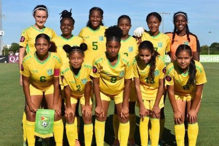 The Lady Jaguars side, which competed in the 2022 edition of the CONCACAF Girl’s U-15 Championship
