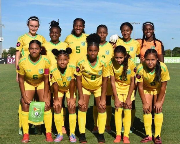 The Lady Jaguars side, which competed in the 2022 edition of the CONCACAF Girl’s U-15 Championship
