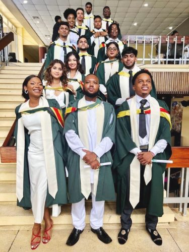 UG’s First Batch of Petroleum Engineers at the graduation last November
